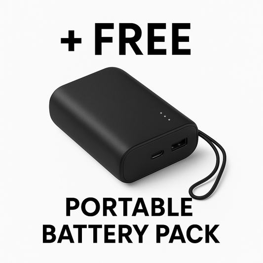 + FREE Portable Battery Pack