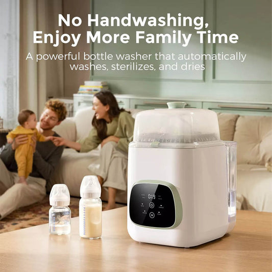 TidyTot™ 3 in 1 Baby Bottle Washer (Washer, Dryer & Sterilizer)