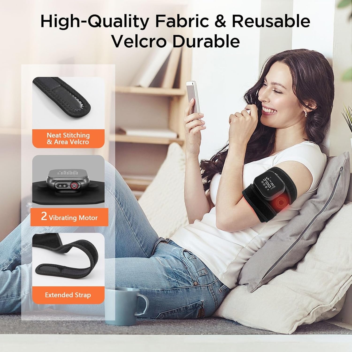 ArmEase - Arm Massager (Heat, Vibration & Red Light)