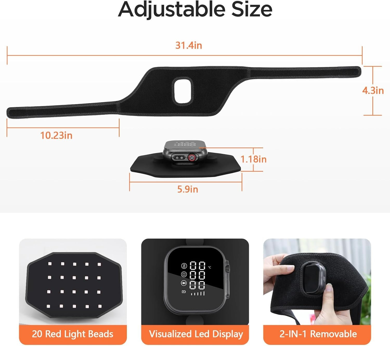 ArmEase - Arm Massager (Heat, Vibration & Red Light)
