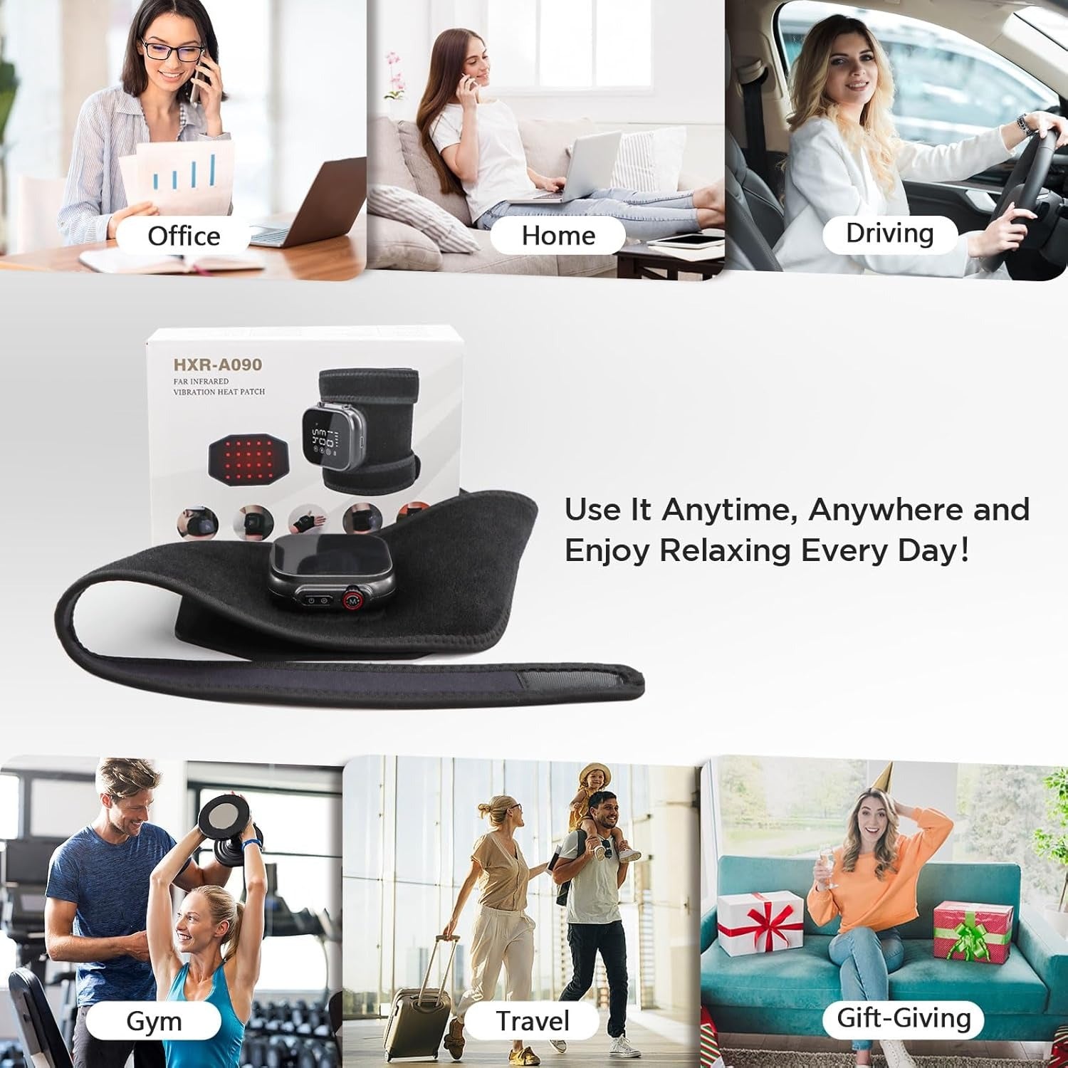 ArmEase - Arm Massager (Heat, Vibration & Red Light)