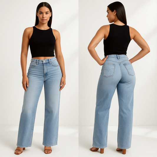 Aurelia Denim - Mid-Low Rise Stretch Jeans